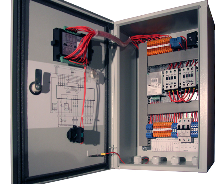 Щит управления генератором  ELPRO-32ES20, автоматическое переключение нагрузки до 32А, IP20