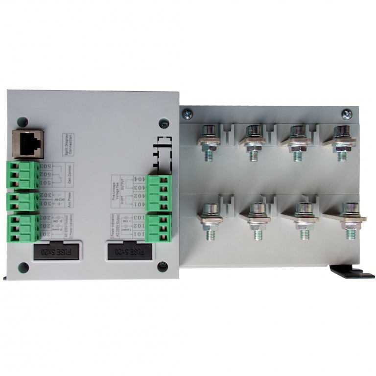 ATS-125A-4P-iRC Інтел. пристрій автоматичного введення резерву (АВР), 125A, 230/400V, 50Гц, 1-3 фази