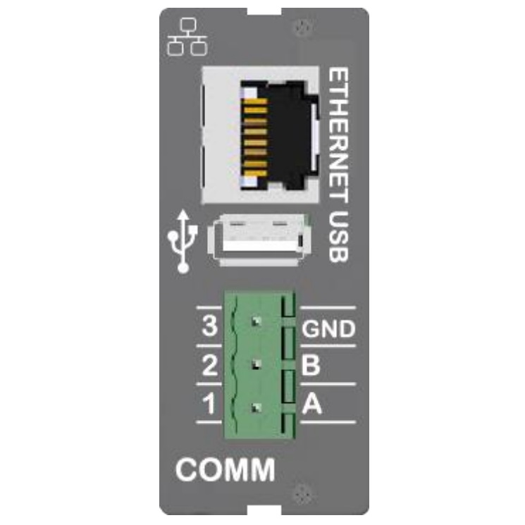 DATAKOM COMM модуль з інтерфейсами Ethernet, RS-485 та USB Host для контролерів D-500,700-MK2,3