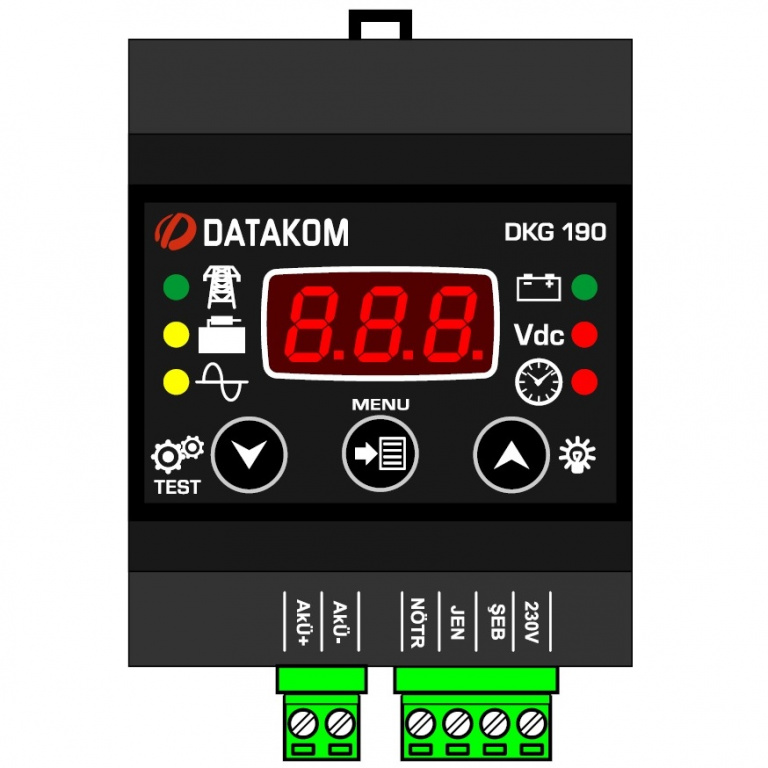 DATAKOM DKG-190 Контролер заряду акумуляторних систем електроживлення