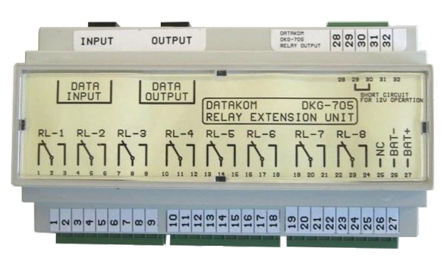 Блок додаткових реле та кабель для DATAKOM DKG-307/507/507J/527/309/543/547/707