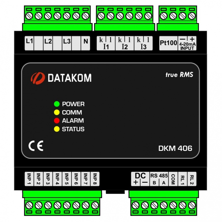 DKM-406 Аналізатор мережі для трансформаторних підстанцій