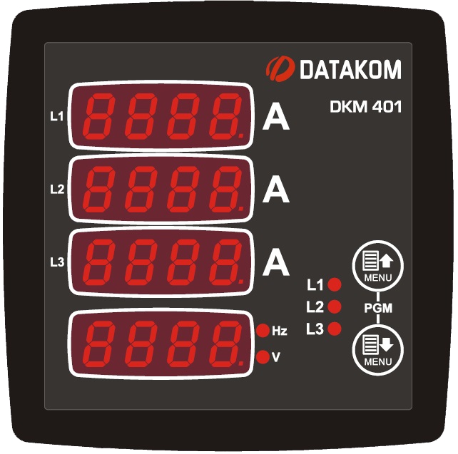 DATAKOM DKM-401 Мультиметр, 96x96мм