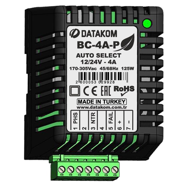 DATAKOM BC-4A-P Високоефективний зарядний пристрій