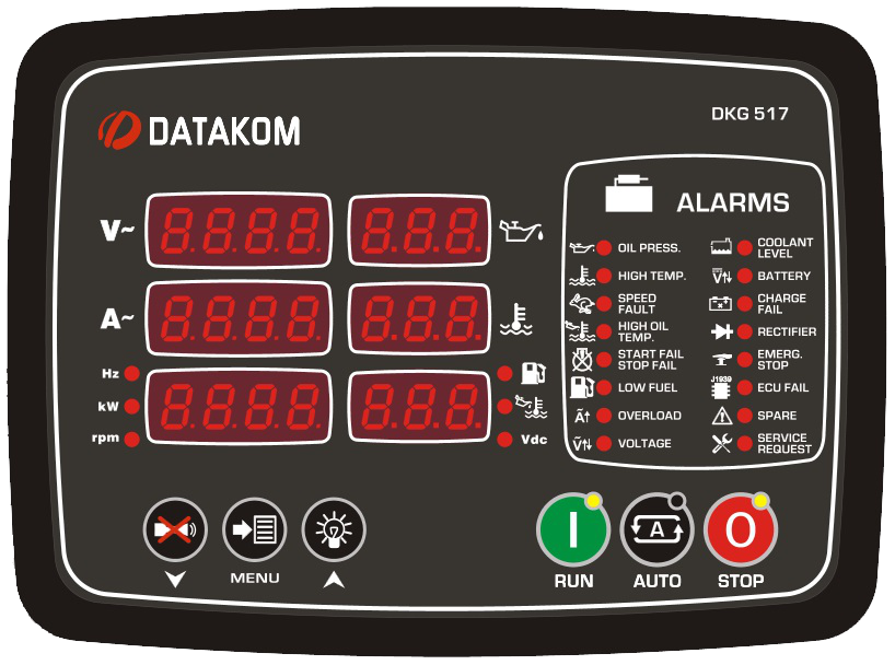 DATAKOM DKG-517-MPU Контролер ручного та дистанційного керування генератором