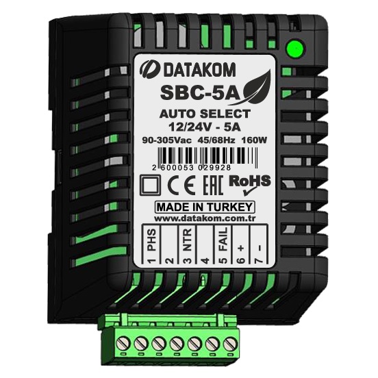 DATAKOM SBC-5A Розумний зарядний пристрій