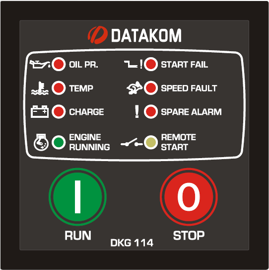DATAKOM DKG-114 Контролер ручного та дистанційного керування генератором