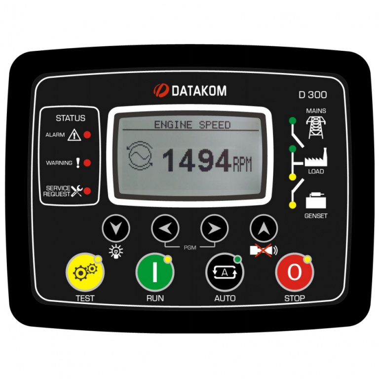 DATAKOM D-300-MK3 Багатофункціональний контролер генератора MPU + J1939