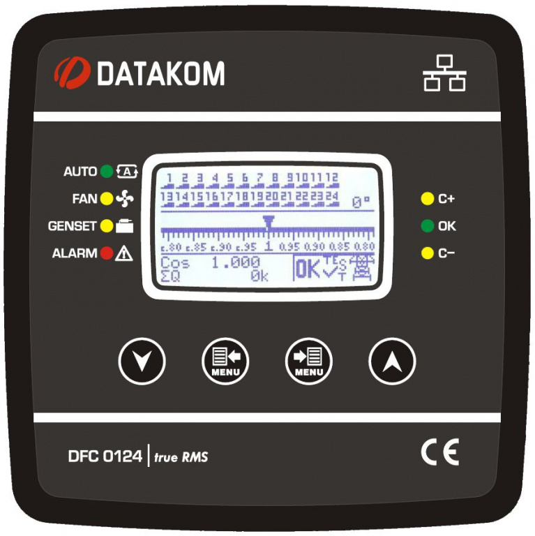 DATAKOM DFC-0124 Додатковий Comm-модуль (Ethernet, USB-Host, USB-Device, RS-232)